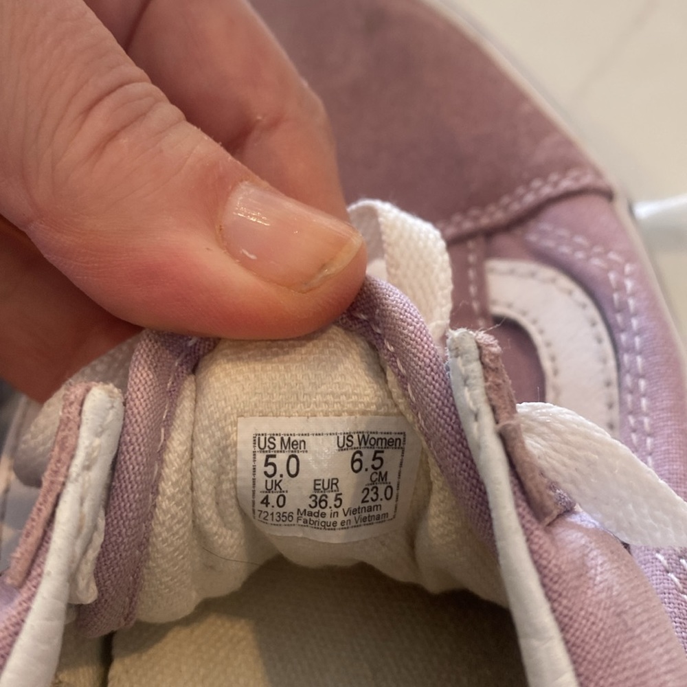 Vans pink Women’s size 5 - Picture 6 of 6